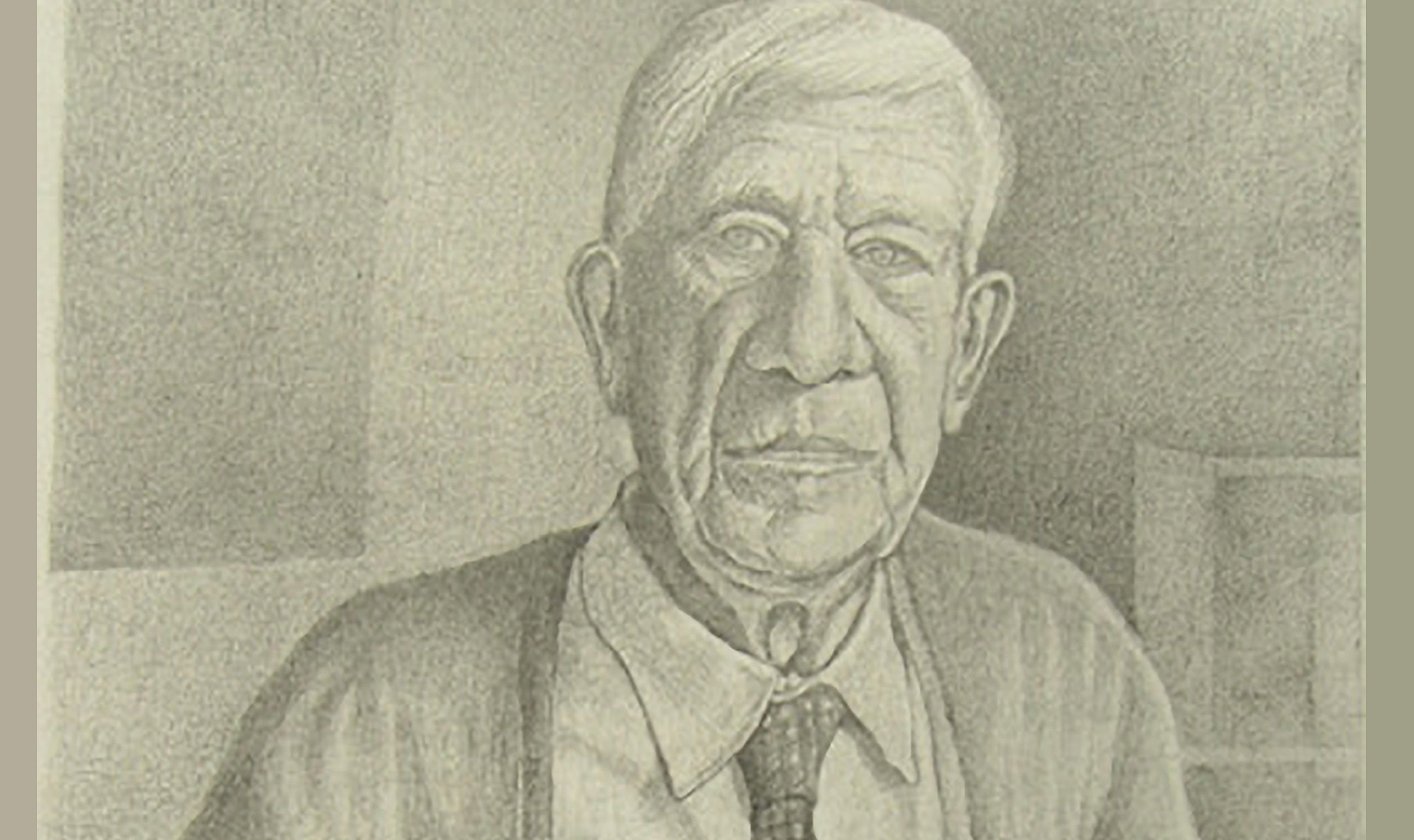 Portrait of Oskar Kokoschka 