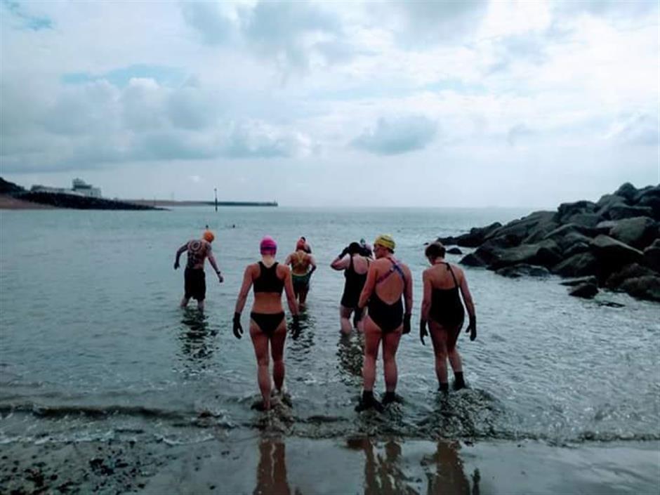 SALT Dip with Kent Sea Swimmers 