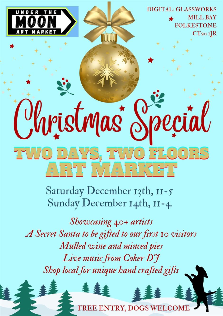 Under The Moon Art Market Christmas Special