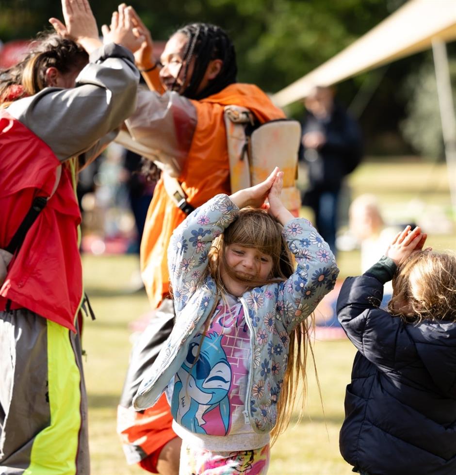 Whizz, bang, clap! Free half term family workshops