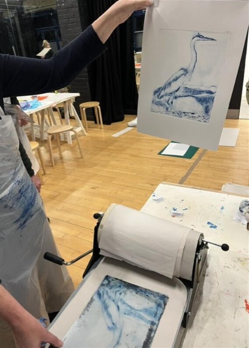 Drawing into Print