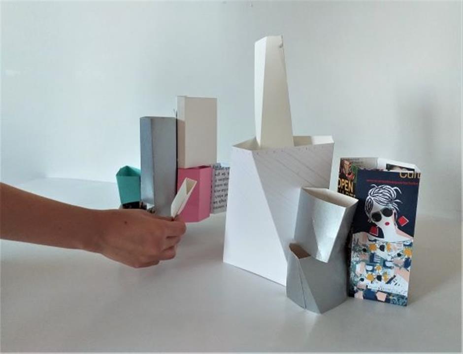 Folkestone Is An Art School: Polygons Play Family Workshop with Thurle Wright