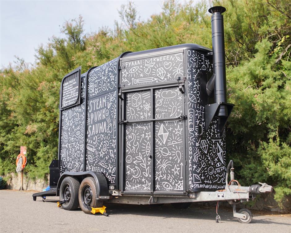 SALT  + EARTH Festival:  Steam Punk Sauna