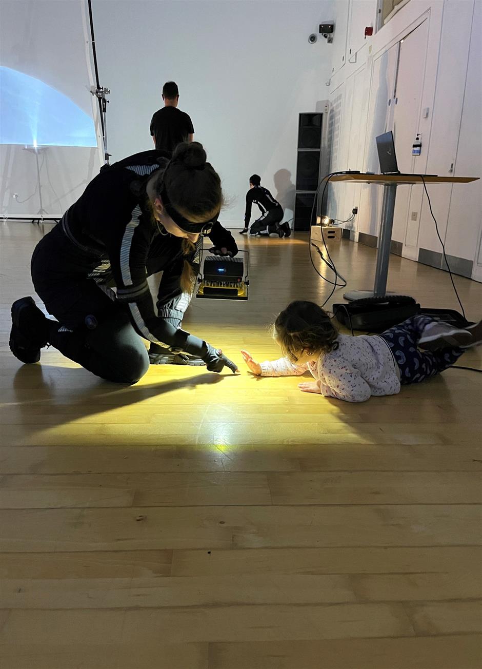 WAVELENGTHS FAMILY DANCE DAY – MINI SPACE EXPLORERS with Katie Dale-Everett Dance. 